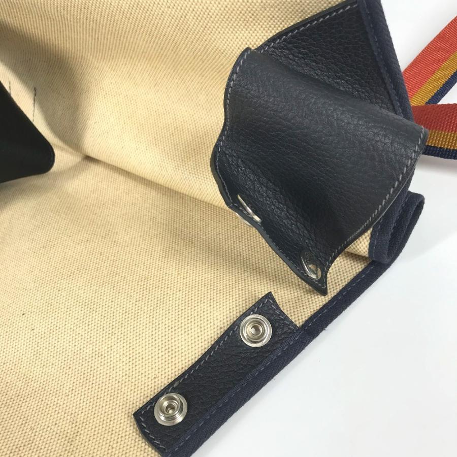 HERMES エルメス バックパック カバン  2WAYバッグ ハンドバッグ ロカバール リュックサック ベージュ ユニセックス【中古】 | HERMES | 06