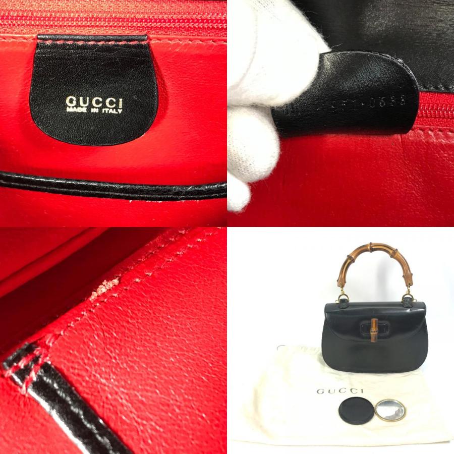 GUCCI ターンロックロゴウエストバッグウエストポーチレザーボルドー
