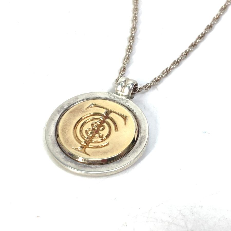 TIFFANY&Co. ティファニー コイン ペンダントトップ チェーン アクセサリー T&C ネックレス シルバー レディース【中古】 | TIFFANY&Co. | 01