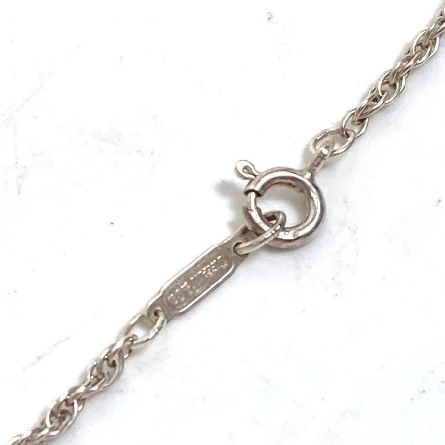 TIFFANY&Co. ティファニー コイン ペンダントトップ チェーン アクセサリー T&C ネックレス シルバー レディース【中古】 | TIFFANY&Co. | 07
