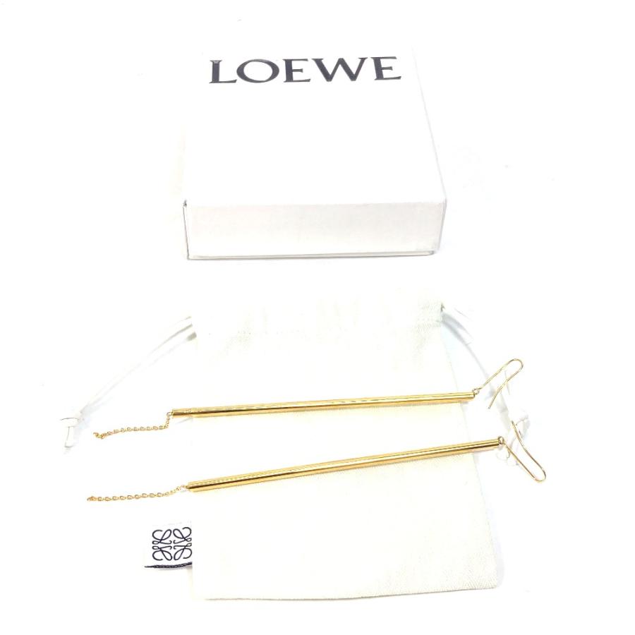 LOEWE ロエベ 101.18.001 スティック アクセサリー ピアス ゴールド レディース【中古】 | LOEWE | 06