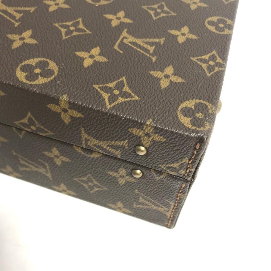 LOUIS VUITTON ルイヴィトン M47120 ボワット・ビジュー ジュエリーケース トランク インテリア  モノグラム  ボックス【中古】｜reference｜05