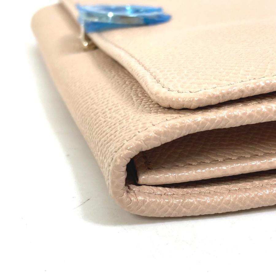 美品 BVLGARI ブルガリ ロゴクリップ 2つ折り ブルガリ ブルガリ 2つ折り財布 ライトピンク系 レディース【中古】 | BVLGARI | 03