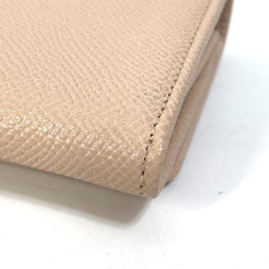 美品 BVLGARI ブルガリ ロゴクリップ 2つ折り ブルガリ ブルガリ 2つ折り財布 ライトピンク系 レディース【中古】 | BVLGARI | 05