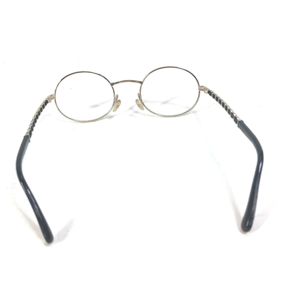 CHANEL シャネル 2202-Q チェーン メガネ めがね 度入り CC ココマーク 眼鏡 ブラック レディース【中古】 | CHANEL | 02