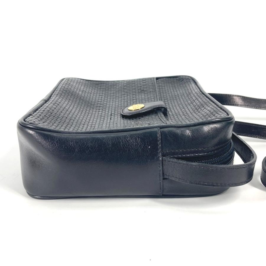 CELINE セリーヌ 馬車金具 カバン 斜め掛け ポシェット ヴィンテージ ショルダーバッグ ブラック レディース【中古】 | CELINE | 01