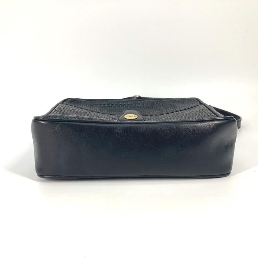 CELINE セリーヌ 馬車金具 カバン 斜め掛け ポシェット ヴィンテージ ショルダーバッグ ブラック レディース【中古】 | CELINE | 04