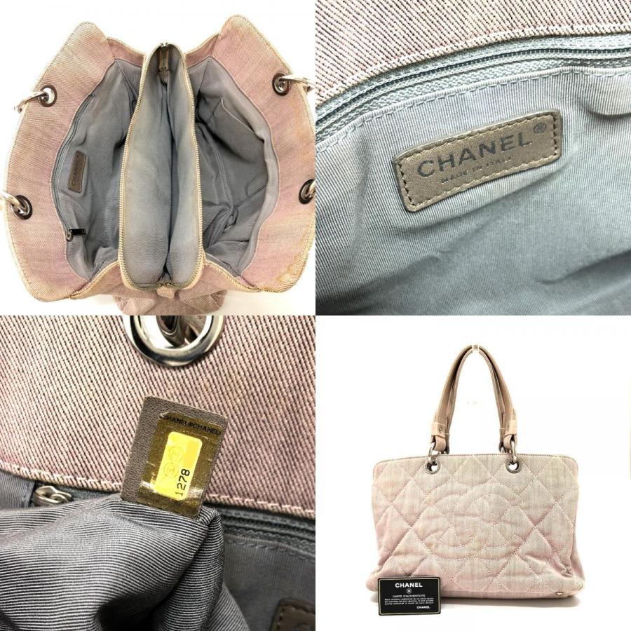 CHANEL シャネル マトラッセ ハンドバッグ ココマーク CC トートバッグ ピンク系 レディース【中古】 | CHANEL | 09