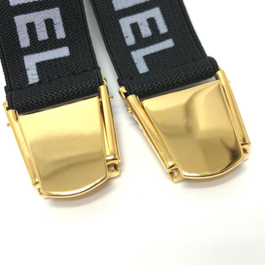 CHANEL シャネル  アームバンド 左右ペア 袖止め ロゴ ベルト ブラック【中古】 | CHANEL | 07