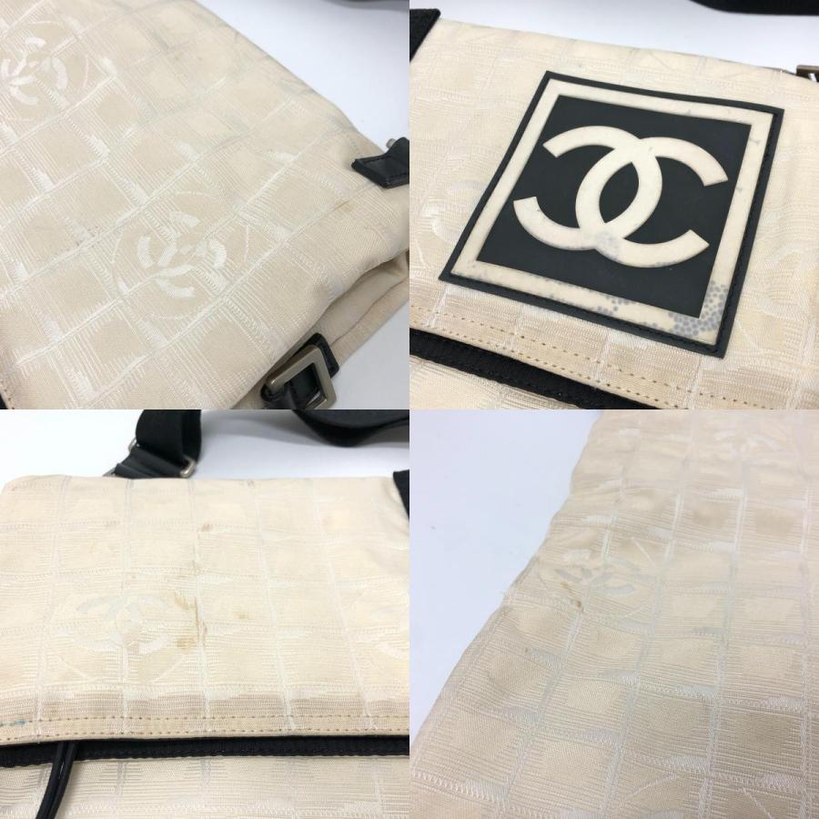 CHANEL シャネル ニュートラベルライン スポーツライン CC ココマーク リュックサック ホワイト レディース【中古】 | CHANEL | 07