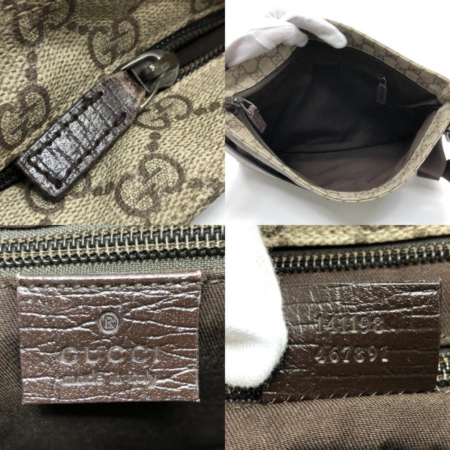GUCCI グッチ 141198 メッセンジャーバッグ カバン GG ショルダーバッグ ベージュ レディース【中古】 | GUCCI | 09