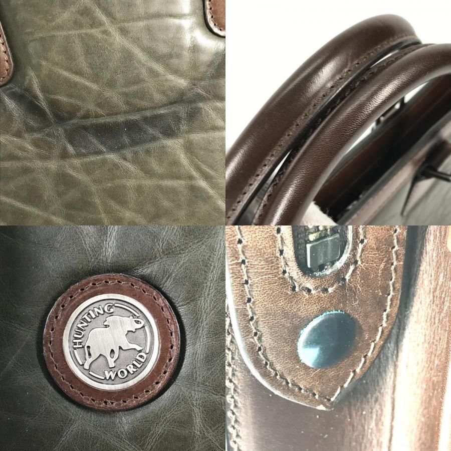 HUNTING WORLD ハンティングワールド バチュークロス ハンドバッグ