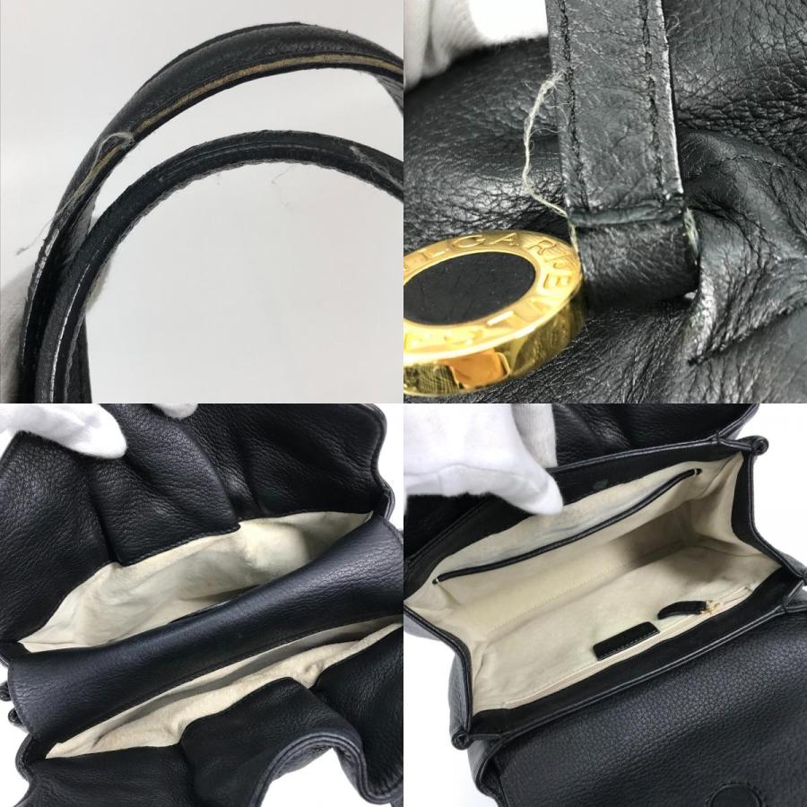 BVLGARI ブルガリ ハンドバッグ カバン ブルガリブルガリ トートバッグ ブラック レディース【中古】 | BVLGARI | 08