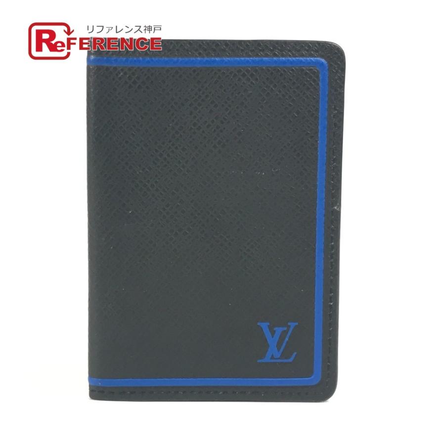 美品 LOUIS VUITTON ルイヴィトン  M63329 オーガナイザー ドゥ ポッシュ  名刺入れ パスケース 2つ折り タイガ カードケース 【中古】 | LOUIS VUITTON