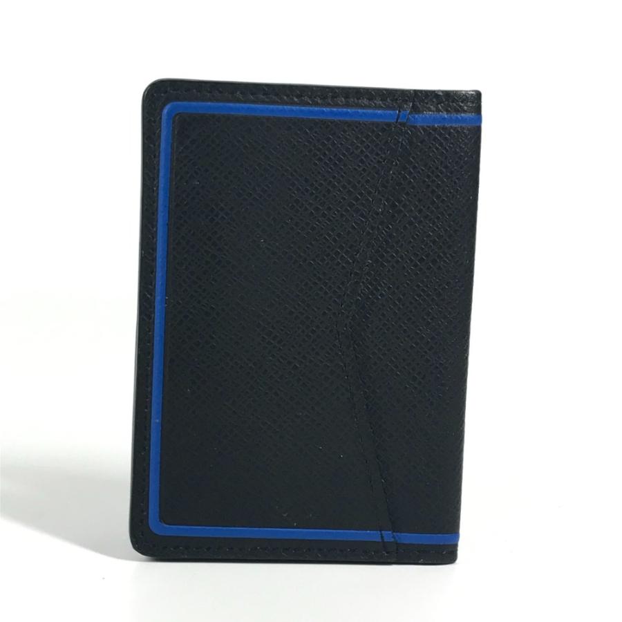 美品 LOUIS VUITTON ルイヴィトン  M63329 オーガナイザー ドゥ ポッシュ  名刺入れ パスケース 2つ折り タイガ カードケース 【中古】 | LOUIS VUITTON | 01