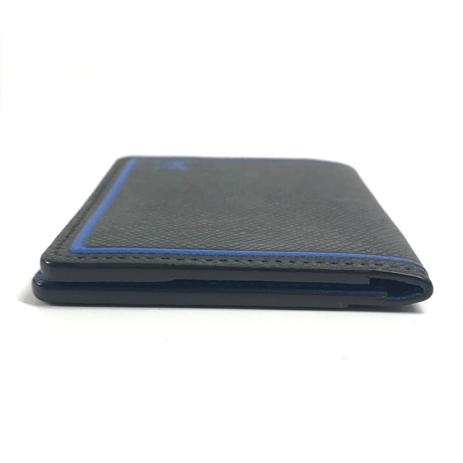 美品 LOUIS VUITTON ルイヴィトン  M63329 オーガナイザー ドゥ ポッシュ  名刺入れ パスケース 2つ折り タイガ カードケース 【中古】 | LOUIS VUITTON | 02