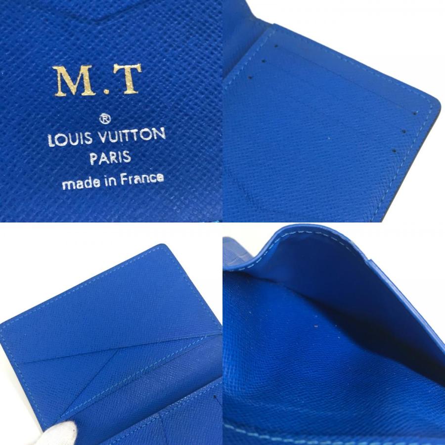 美品 LOUIS VUITTON ルイヴィトン  M63329 オーガナイザー ドゥ ポッシュ  名刺入れ パスケース 2つ折り タイガ カードケース 【中古】 | LOUIS VUITTON | 08