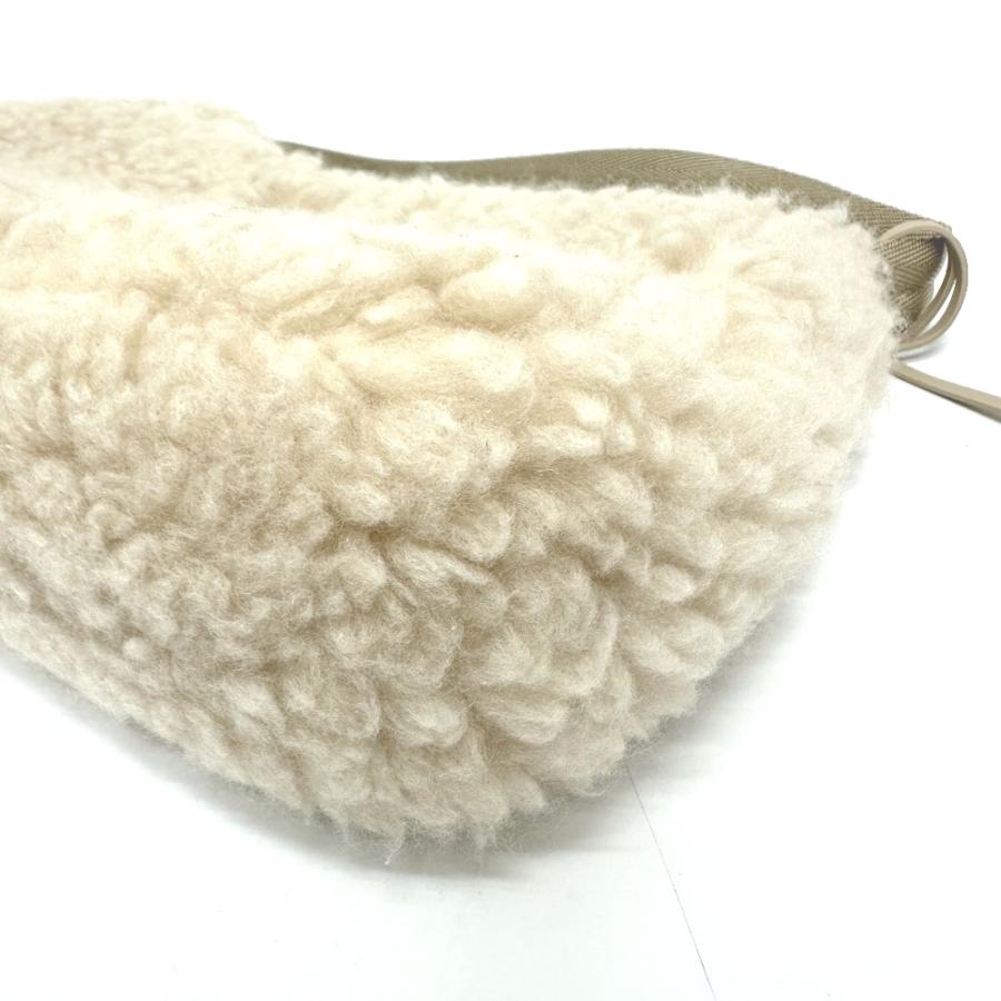 PRADA プラダ 1NE515 トライアングルロゴ ファーバッグ ハンドバッグ ベージュ レディース【中古】 | PRADA | 03
