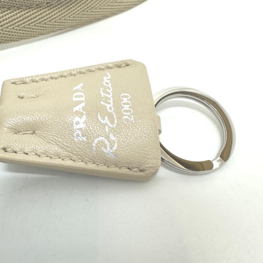 PRADA プラダ 1NE515 トライアングルロゴ ファーバッグ ハンドバッグ ベージュ レディース【中古】 | PRADA | 07