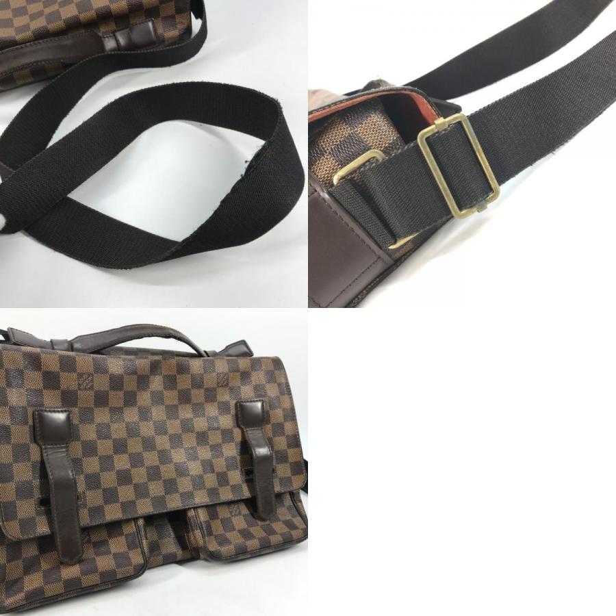 ルイヴィトン LOUIS VUITTON ブロードウェイ N42270 ダミエ 斜め掛け メッセンジャーバッグ カバン 2WAY ショルダーバッグ ダミエキャンバス エベヌ ブラウン LOUIS VUITTON（ルイ・ヴィトン） N42270 ブロードウェイ 斜め掛け
