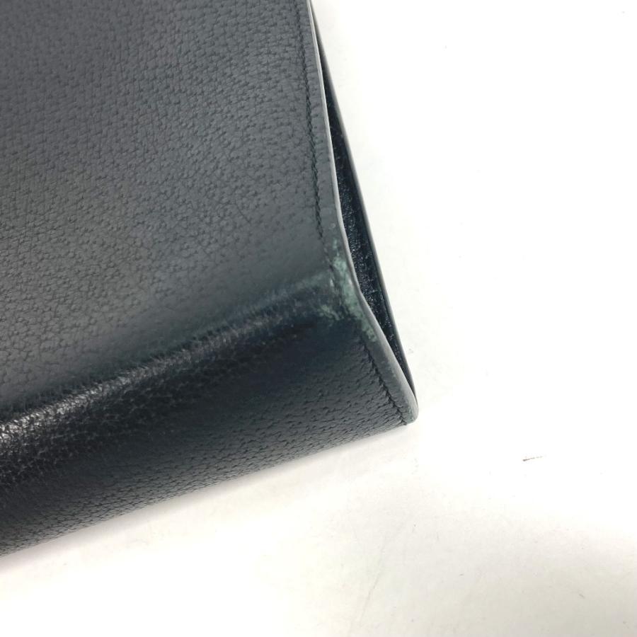 GUCCI グッチ 475316 ウェブ ストライプ ロゴ セカンドバッグ ポーチ カバン クラッチバッグ ブラック メンズ【中古】_6
