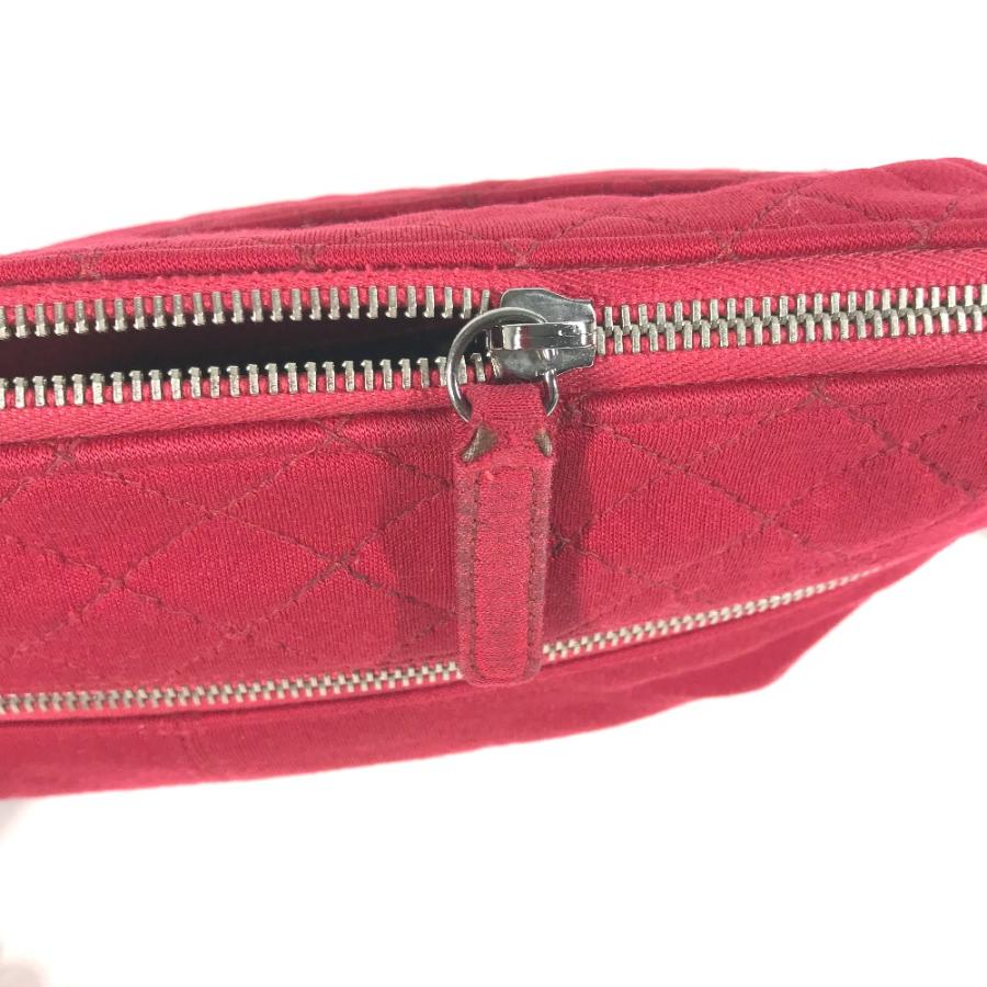 CHANEL シャネル CC ココマーク マトラッセ キルティング カバン 斜め掛け ポシェット ショルダーバッグ レッド レディース【中古】 | CHANEL | 06