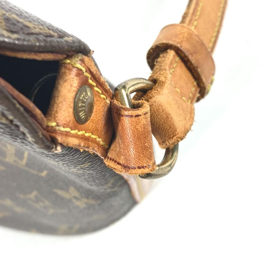 LOUIS VUITTON ルイヴィトン M51290 ドルーオ 斜め掛け ポシェット カバン モノグラム ショルダーバッグ ブラウン レディース【中古】 | LOUIS VUITTON | 08