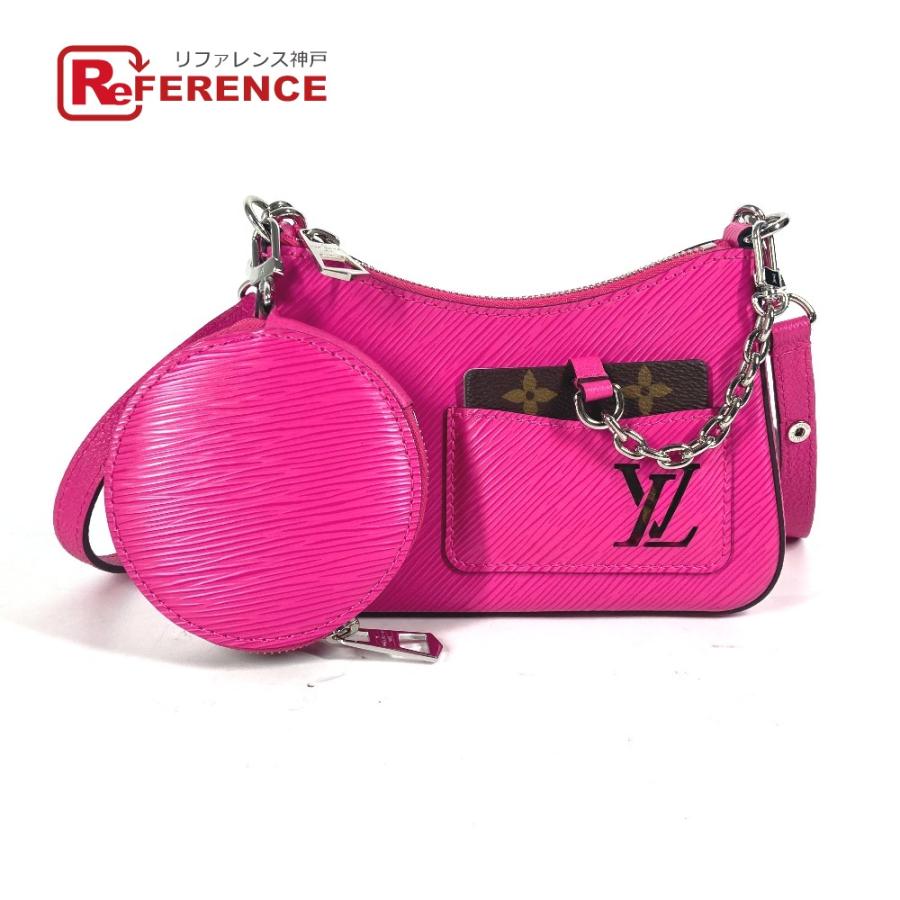 （新品・未使用品）ルイ ヴィトン LOUIS VUITTON マレリーニ 斜め掛け 2WAY ショルダー ハンドバッグ エピレザー ローズマイアミ ピンク シルバー金具 M21091 LOUIS VUITTON（ルイ・ヴィトン） M21091 マレリーニ 斜め掛け カバン