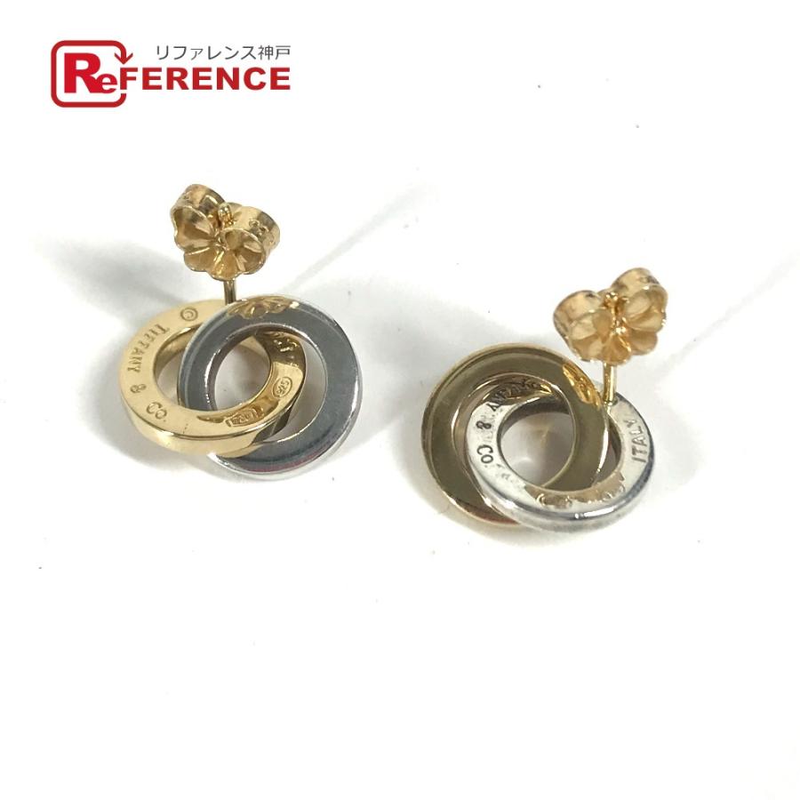 TIFFANY&Co. ティファニー ダブルサークルロゴ アクセサリー コンビ ピアス シルバー【中古】 | TIFFANY&Co.