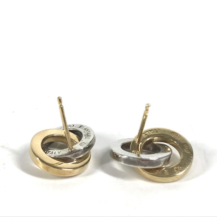 TIFFANY&Co. ティファニー ダブルサークルロゴ アクセサリー コンビ ピアス シルバー【中古】 | TIFFANY&Co. | 06
