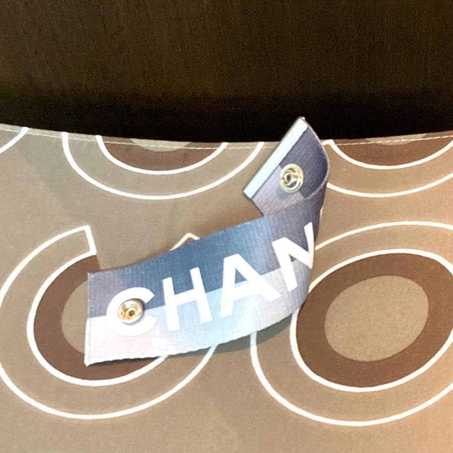 CHANELシャネル ココ 長傘 CHANEL - シャネル CHANEL COCO ココ アンブレラ 長傘 傘 ナイロン