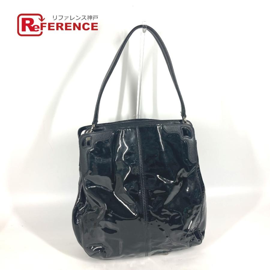 CARTIER カルティエ マルチェロ トートバッグ カバン 縦型 肩掛け ショルダーバッグ ブラック レディース【中古】 | Cartier