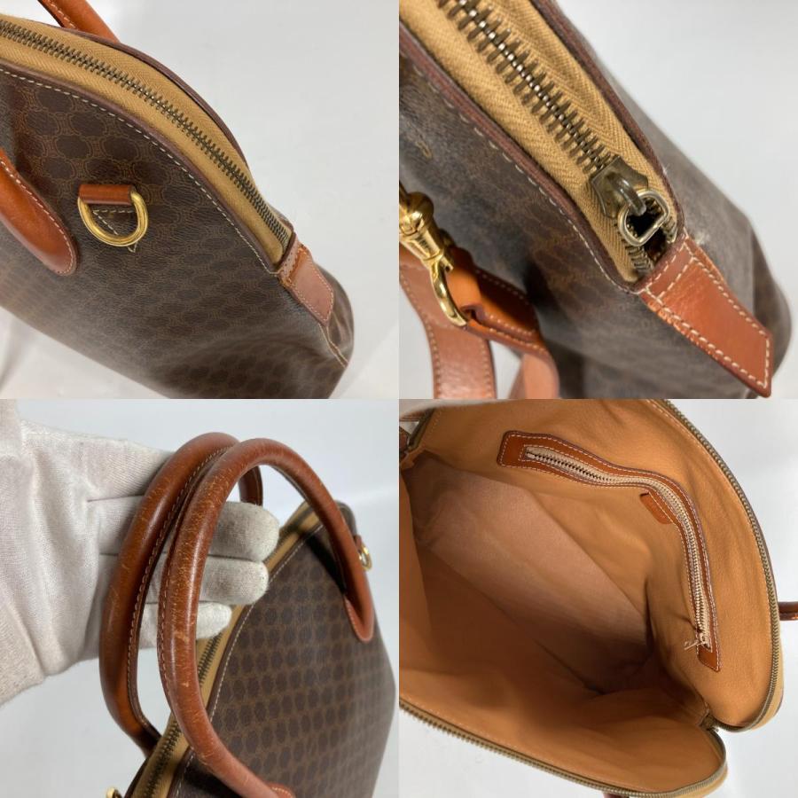 【美品】マカダム　セリーヌ　Celine　ハンドバッグ　アルマ型 CELINE セリーヌ ロゴ マカダム アルマ型 カバン 2WAY