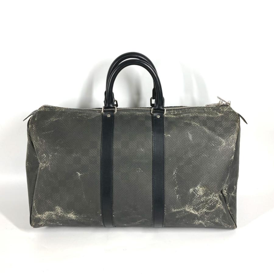 LOUIS VUITTON ルイヴィトン N41415 キーポル 45 カバン 旅行バッグ トラベルバッグ ダミエカーボン ボストンバッグ ノワール 【中古】 | LOUIS VUITTON | 01