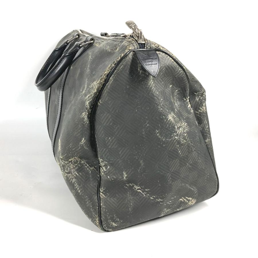 LOUIS VUITTON ルイヴィトン N41415 キーポル 45 カバン 旅行バッグ トラベルバッグ ダミエカーボン ボストンバッグ ノワール 【中古】 | LOUIS VUITTON | 03