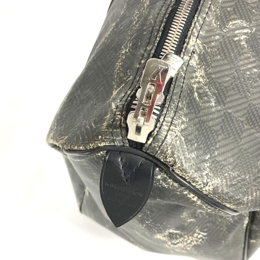 LOUIS VUITTON ルイヴィトン N41415 キーポル 45 カバン 旅行バッグ トラベルバッグ ダミエカーボン ボストンバッグ ノワール 【中古】 | LOUIS VUITTON | 05