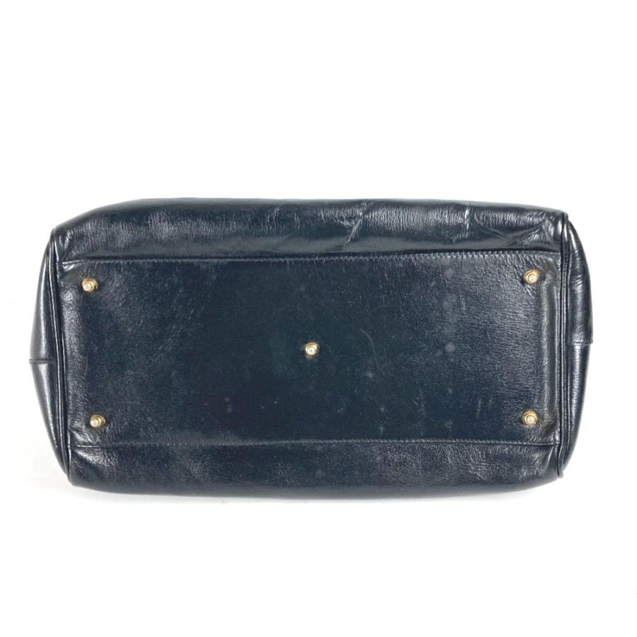 FENDI フェンディ ロゴ カバン 肩掛け ショルダーバッグ ドクターバッグ ハンドバッグ ブラック レディース【中古】 | FENDI | 05