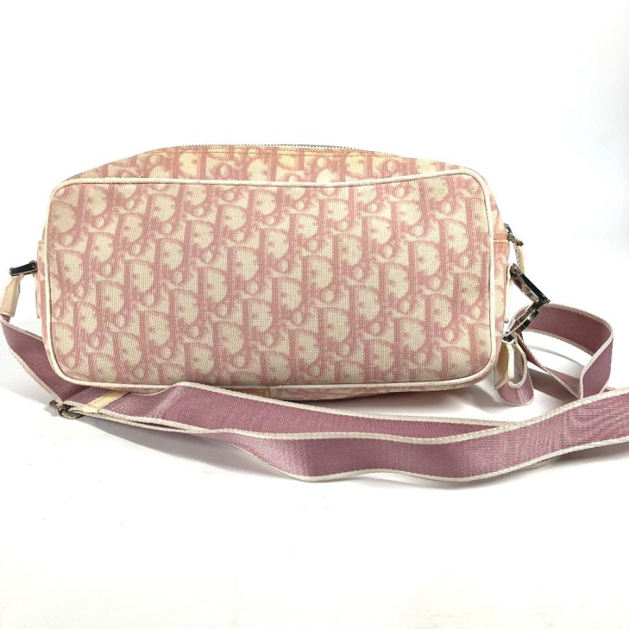 Dior ディオール トロッター NO1 カバン ポシェット ショルダーバッグ ピンク レディース【中古】 |  | 01