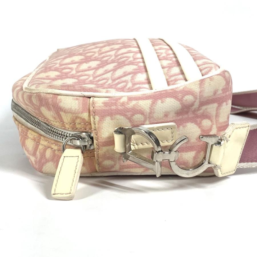 Dior ディオール トロッター NO1 カバン ポシェット ショルダーバッグ ピンク レディース【中古】 |  | 02