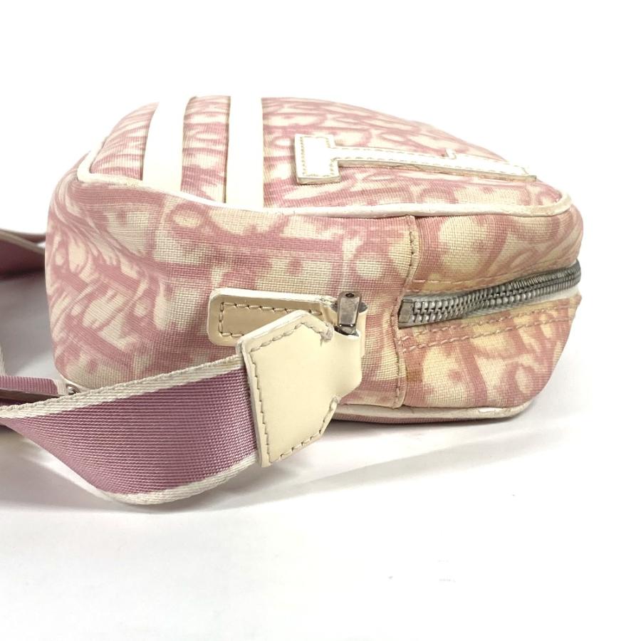 Dior ディオール トロッター NO1 カバン ポシェット ショルダーバッグ ピンク レディース【中古】 |  | 03