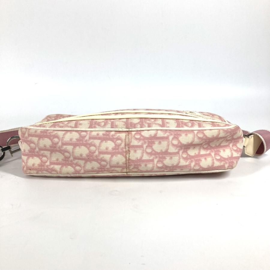 Dior ディオール トロッター NO1 カバン ポシェット ショルダーバッグ ピンク レディース【中古】 |  | 04