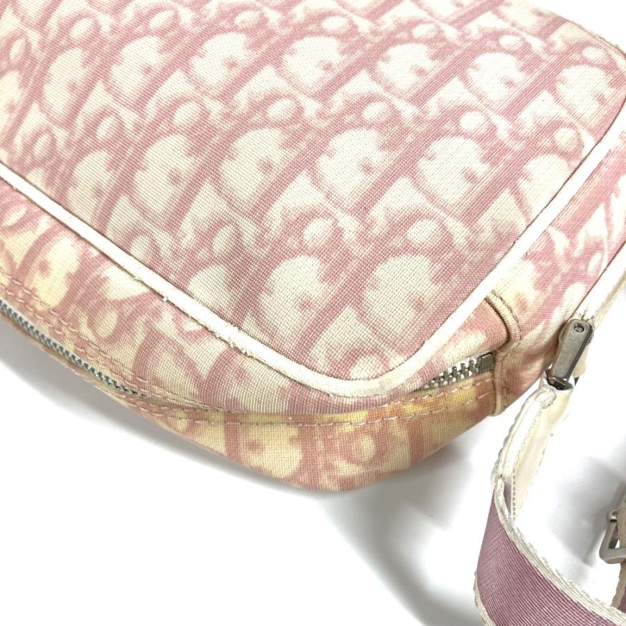 Dior ディオール トロッター NO1 カバン ポシェット ショルダーバッグ ピンク レディース【中古】 |  | 06