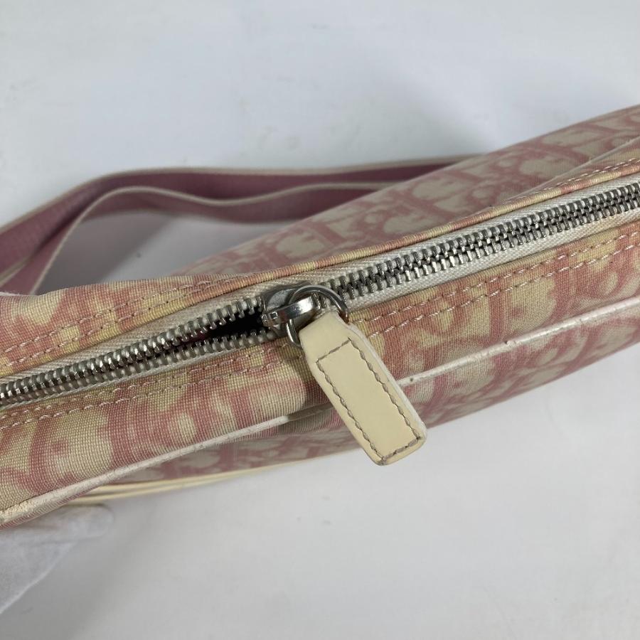 Dior ディオール トロッター NO1 カバン ポシェット ショルダーバッグ ピンク レディース【中古】 |  | 07