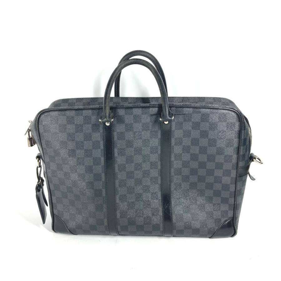 LOUIS VUITTON ルイヴィトン N41123 ポルトドキュマン ヴォワヤージュGM  PDV ハンドバッグ トートバッグ  ビジネスバッグ【中古】 | LOUIS VUITTON | 01