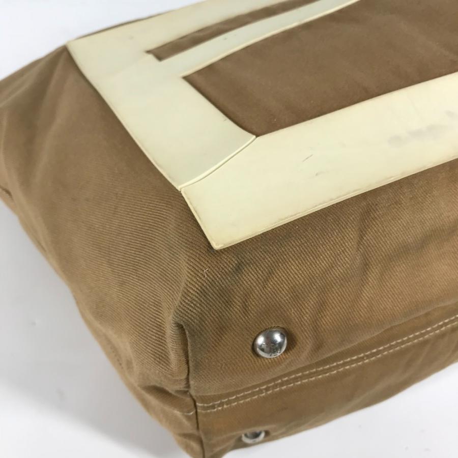 FENDI フェンディ 8BH185 FFロゴ ビッグロゴ トートバッグ カバン 肩掛け ショルダーバッグ ベージュ レディース【中古】 | FENDI | 05