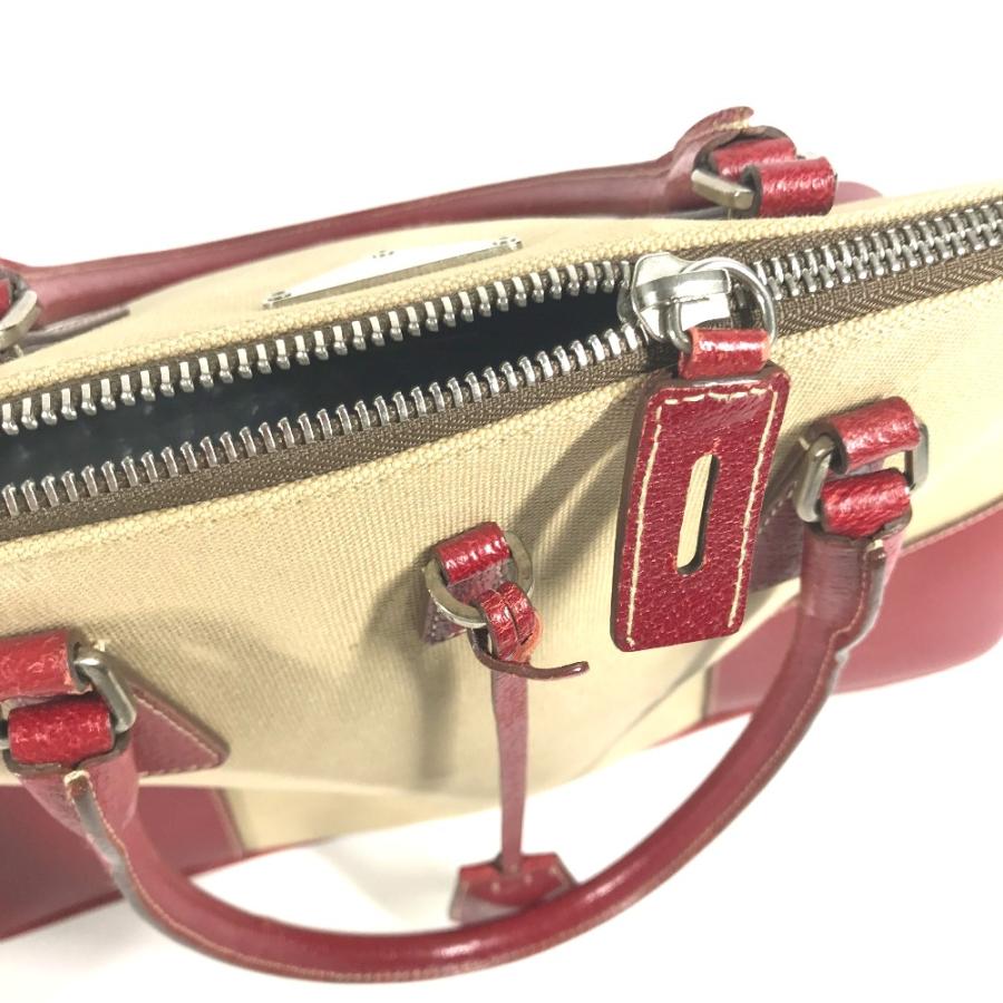 PRADA プラダ BN0081  トライアングルロゴ 三角ロゴ プレート カバン 肩掛け ハンドバッグ トートバッグ ショルダーバッグ【中古】 | PRADA | 07