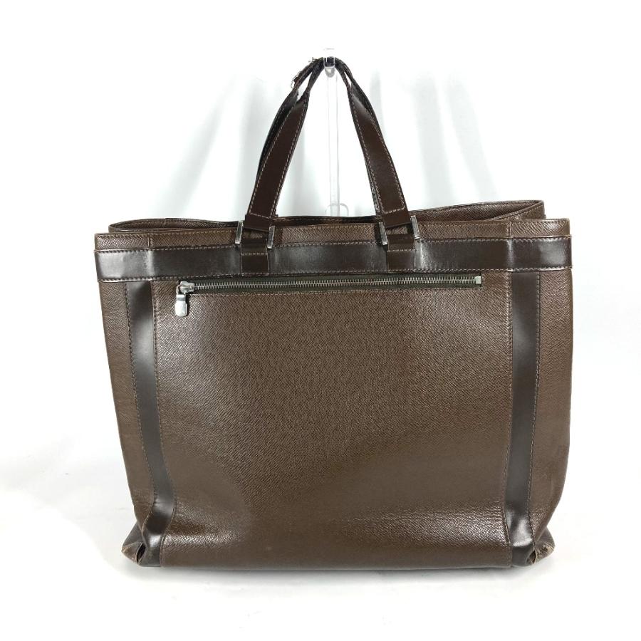LOUIS VUITTON ルイヴィトン M31028 カスベックPM カバン 肩掛け ハンドバッグ タイガ トートバッグ グリズリ ブラウン メンズ【中古】 | LOUIS VUITTON | 01