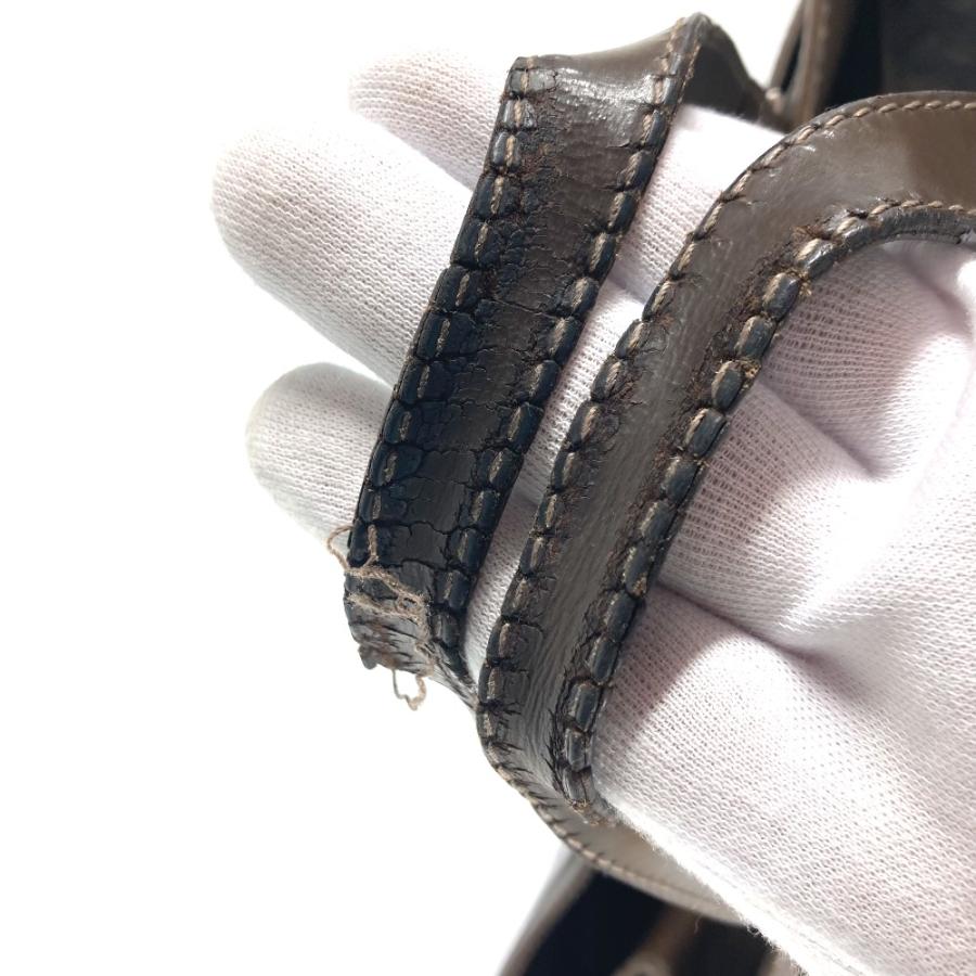 LOUIS VUITTON ルイヴィトン M31028 カスベックPM カバン 肩掛け ハンドバッグ タイガ トートバッグ グリズリ ブラウン メンズ【中古】 | LOUIS VUITTON | 02
