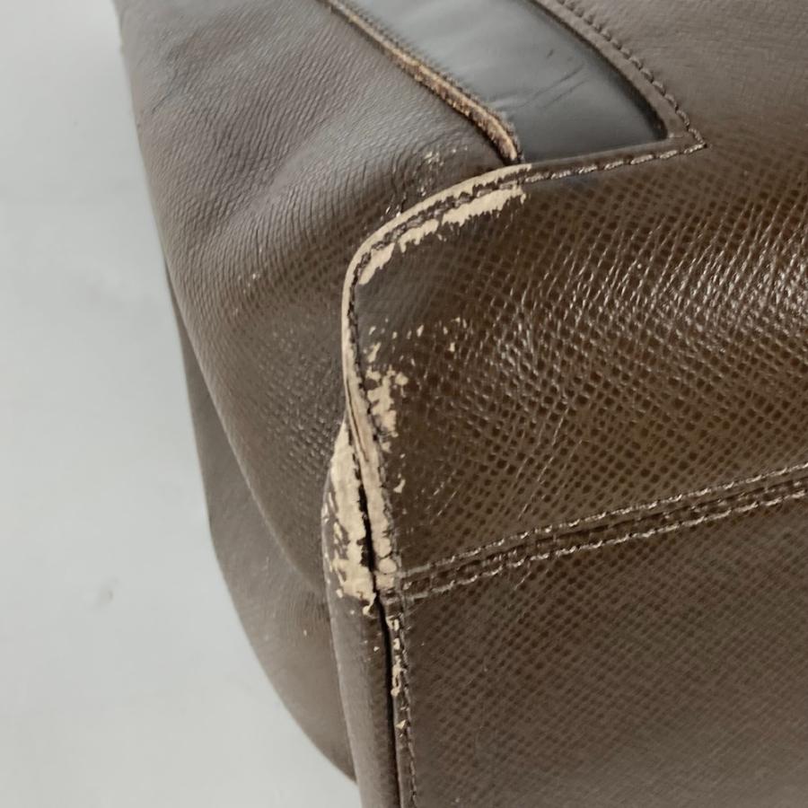 LOUIS VUITTON ルイヴィトン M31028 カスベックPM カバン 肩掛け ハンドバッグ タイガ トートバッグ グリズリ ブラウン メンズ【中古】 | LOUIS VUITTON | 07