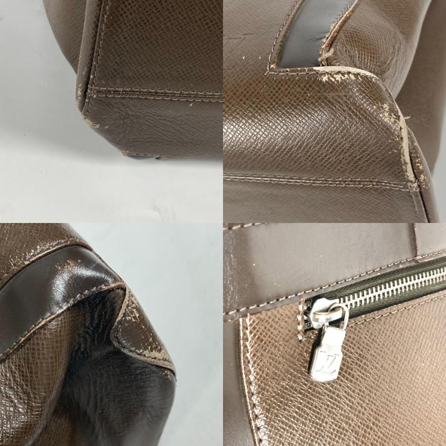 LOUIS VUITTON ルイヴィトン M31028 カスベックPM カバン 肩掛け ハンドバッグ タイガ トートバッグ グリズリ ブラウン メンズ【中古】 | LOUIS VUITTON | 08
